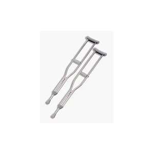  Crutches Alum Adj P But L F Size PR/ADULT Health 