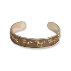  Golden Horse Diestruck Cuff Bracelet 