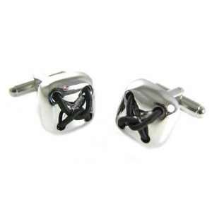  Square Button Cufflinks 