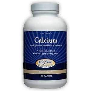  Enzymatic Therapy   Calcium 180 tabs Health & Personal 