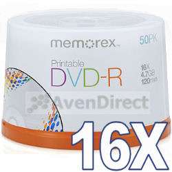 16x DVD R media for recording data home videos photos music and more 