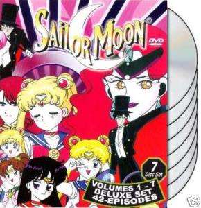 SAILOR MOON SEASON ONE 1 COMPLETE UNCUT DVD in ENGLISH  