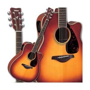   BS Acoustic Electric Guitar (Brown Sunburst) Musical Instruments