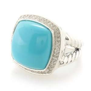    David Yurman 17mm Turquoise Albion Ring David Yurman Jewelry
