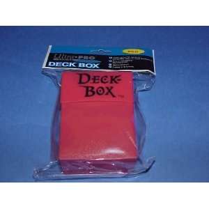  5 Ultra Pro Deck Boxes   Red