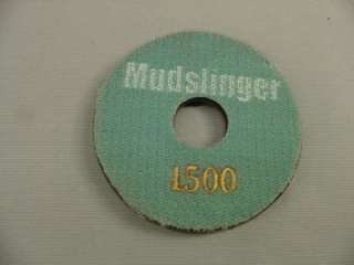 Mudslinger #1500 Diamond Polishing Disc/Pads   10 Pieces Concrete 