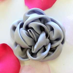   Made Corsage Fabric Flower Hat Hair Clip & Pin Brooch F11011 Beauty