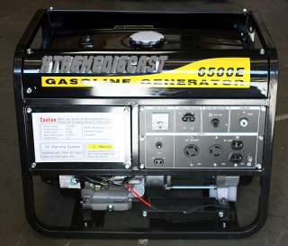 LIFAN 6500 WATT ELECTRIC START GAS GENERATOR 6500/6000  