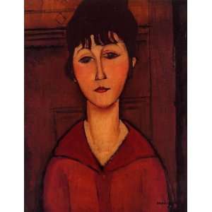   of a Young Girl Amedeo Modigliani Hand Painted Art