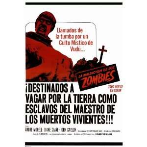  The Plague of The Zombies (1966) 27 x 40 Movie Poster 