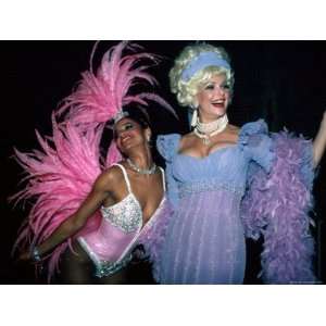 Actresses Debbie Allen and Ann Jillian on Set of Their Television Film 