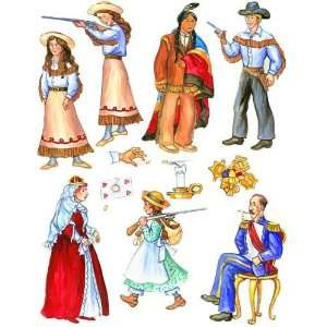 Annie Oakley Felt Figures for Flannelboard Stories   Precut & Ready to 