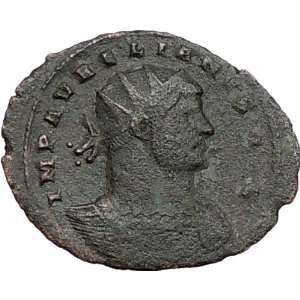 AURELIAN 274AD Authentic Ancient Roman Coin CONCORDIA Marital Harmony 