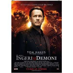   and Demons Poster Romanian 27x40 Tom Hanks Ayelet Zurer Ewan McGregor