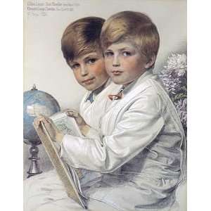 William And Alexander Macmillan, 1886 By Frederick Sandys 