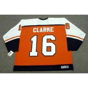 BOBBY CLARKE Philadelphia Flyers 1983 CCM Throwback Away NHL Hockey 