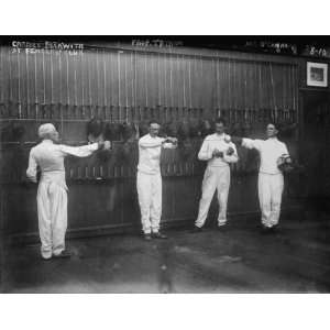  Fencers club Carroll Beckwith, Mr. OConnor, Prof. Tatham 