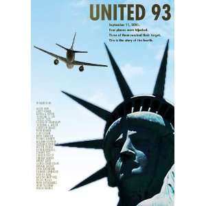  United 93 Poster C 27x40 Christian Clemenson JJ Johnson 