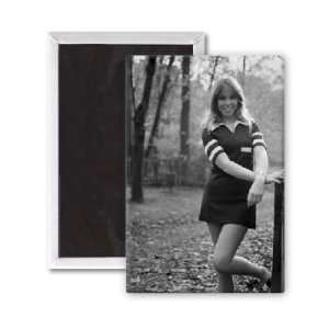 Christine Smith   3x2 inch Fridge Magnet   large magnetic button 