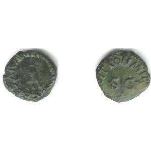 ANCIENT ROME Claudius (41 54 CE) Bronze Quadrans, Rome Mint issue of 
