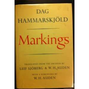  Markings Dag Hammarskjold Books