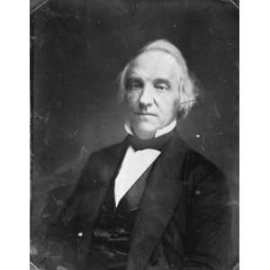1840s photo Daniel Dickinson, head and shoulders portrait, slightly to 