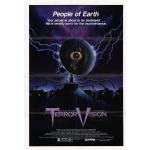  Terror Vision Poster 27x40 Diane Franklin Gerrit Graham 