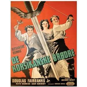 Poster (11 x 17 Inches   28cm x 44cm) (1941) Swedish Style A  (Douglas 