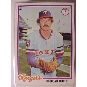  1978 Topps #146 Doyle Alexander