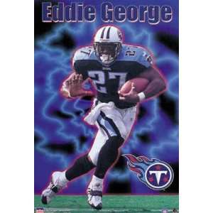  Eddie George Tennessee Titans Poster 3406