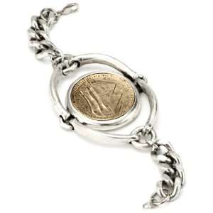  Low Luv by Erin Wasson Horse Bit and Coin Bracelet 