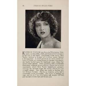  1925 Estelle Taylor Percy Marmont Silent Film Actor 