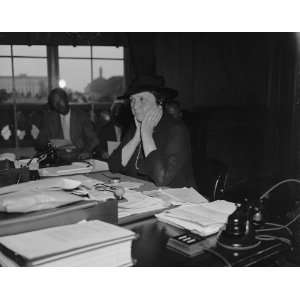   June 17. Secretary of Labor Frances Perkins announcing