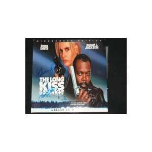   Geena David / Samuel L. Jackson) Laser Disc Cover By Geena Davis and