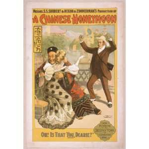   of A Chinese honeymoon by George Dance and Howard