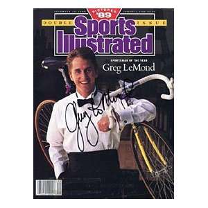 Greg Lemond Autographed / Signed Sports Illustrated January 1, 1990