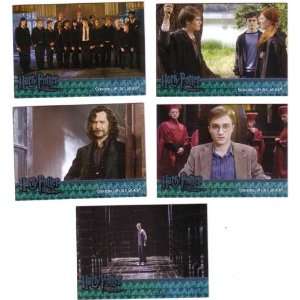 Harry Potter & the Order of the Phoenix   BLUE 5 Card 