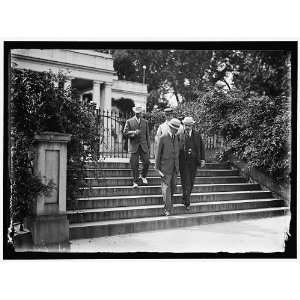   DELANO AND J. P. MORGAN, JR.; LEAVING WHITE HOUSE 1914