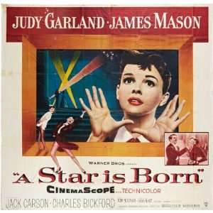   is Born Poster Half Sheet B 22x28 Judy Garland James Mason Jack Carson