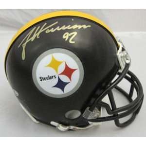 Jack Ham Autographed Pittsburgh Steelers Riddell Mini Helmet