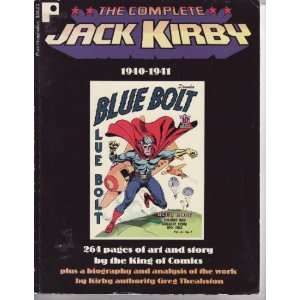 The Complete Jack Kirby, 1940 1941 Jack Kirby Books