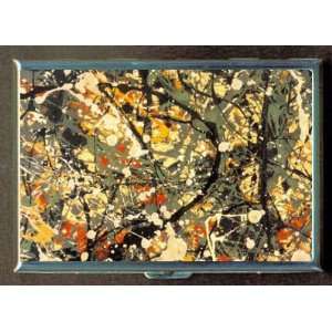 JACKSON POLLOCK ABSTRACT EXPRESSIONISM CIGARETTE CASE