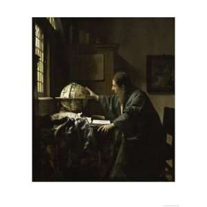   Astronomer Giclee Poster Print by Jan Vermeer, 12x16