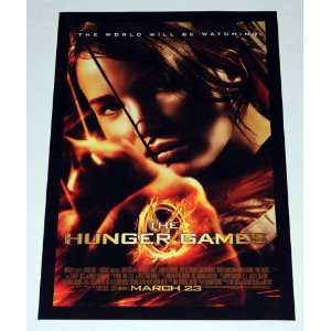   GAMES Poster Mini One Sheet Jennifer Lawrence Katniss Suzanne Collins