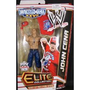 JOHN CENA   BEST OF PAY PER VIEW (PPV) ELITE EXCLUSIVE TOY WRESTLING 