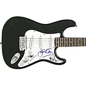  Modest Mouse Autographed Signed Guitar & Proof Everything 