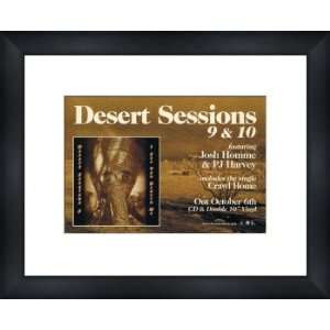 QUEENS OF THE STONE AGE Josh Homme   Desert Sessions   Custom Framed 
