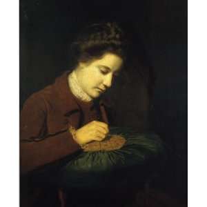 Hand Made Oil Reproduction   Joshua Reynolds   32 x 40 inches   Mary 