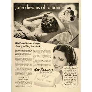   Cosmetic Skin Kay Francis Star   Original Print Ad