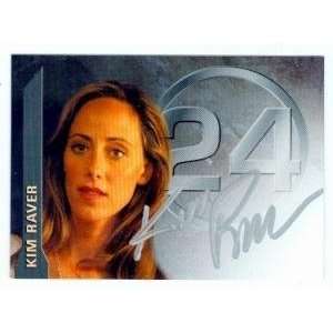  Kim Raver Autographed/Hand Signed trading card 24 TV Show 